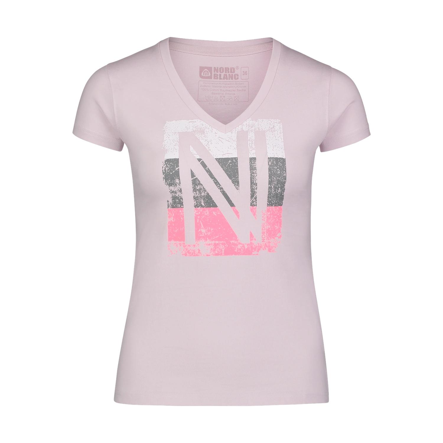 Cotton t-shirt women's - COATING pink-1