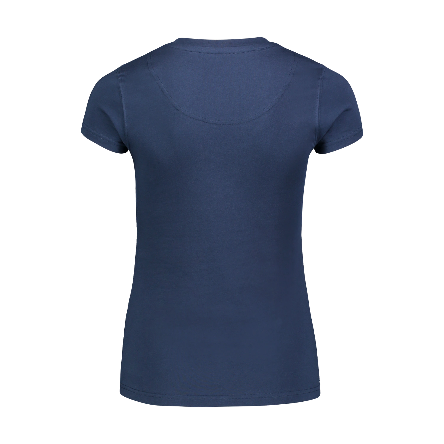 Baumwolle T-Shirt Damen - COATING blau-2