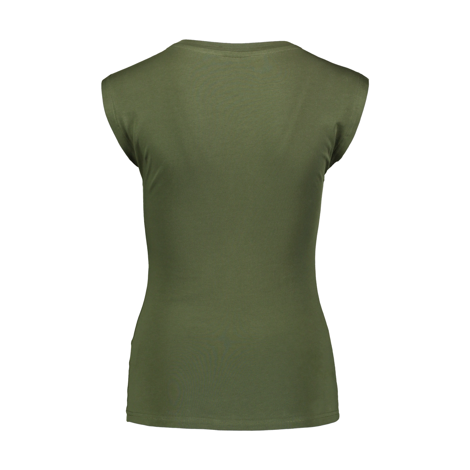 Elastisches T-Shirt grün Damen - WINGED khaki-2