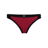 Bikini bottom women's - NAUGHTY wine red