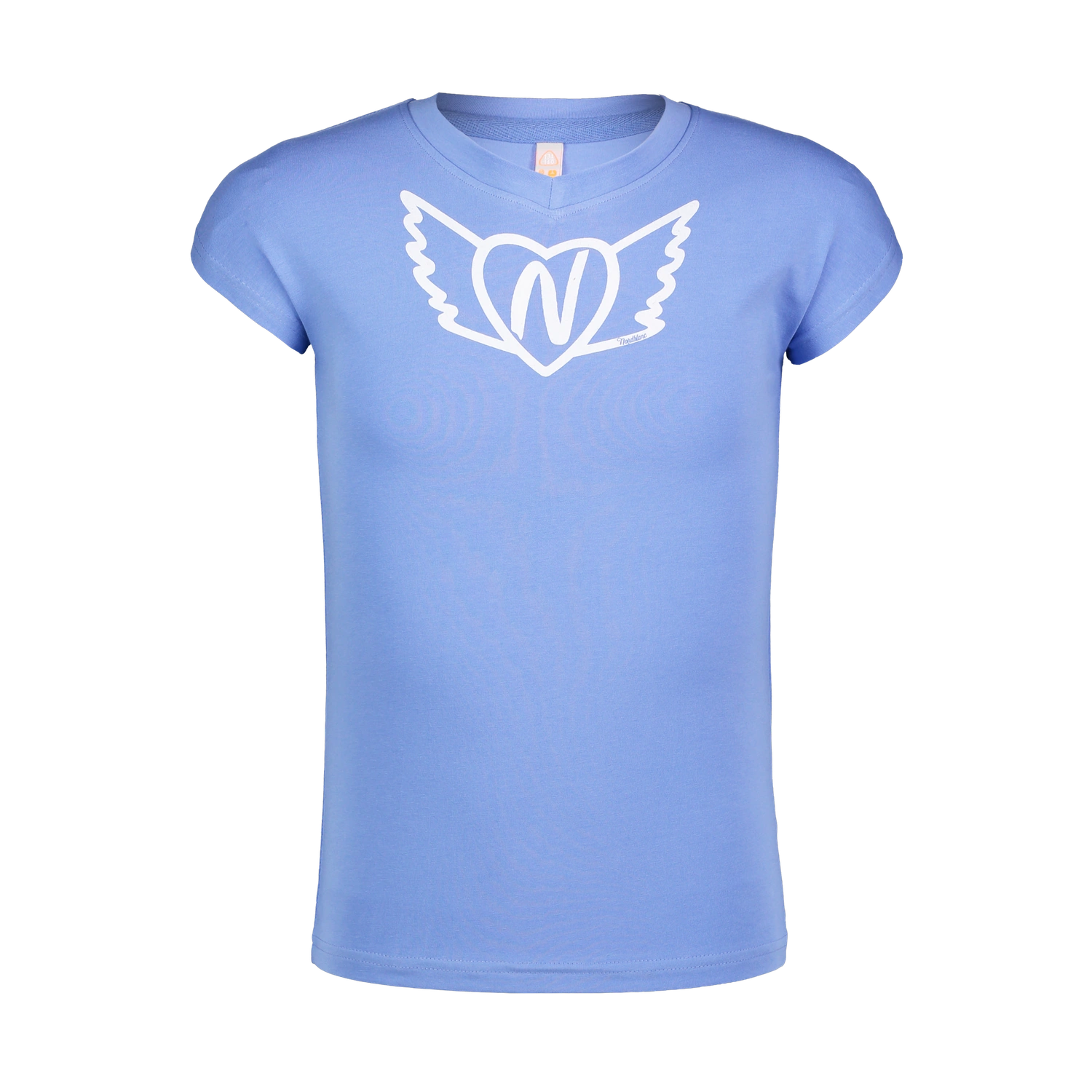 Elastic t-shirt kid's - HEARTY violet-1
