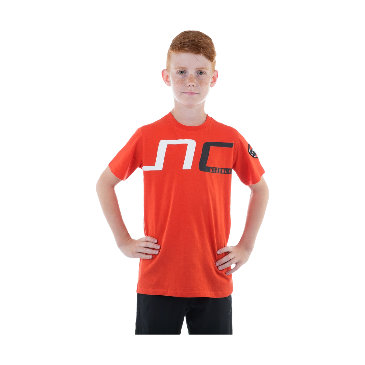 Cotton t-shirt kid's - HAUL red-5