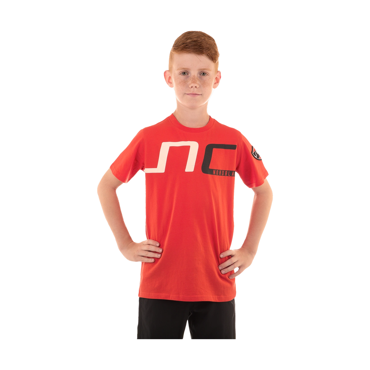 Cotton t-shirt kid's - HAUL red-8