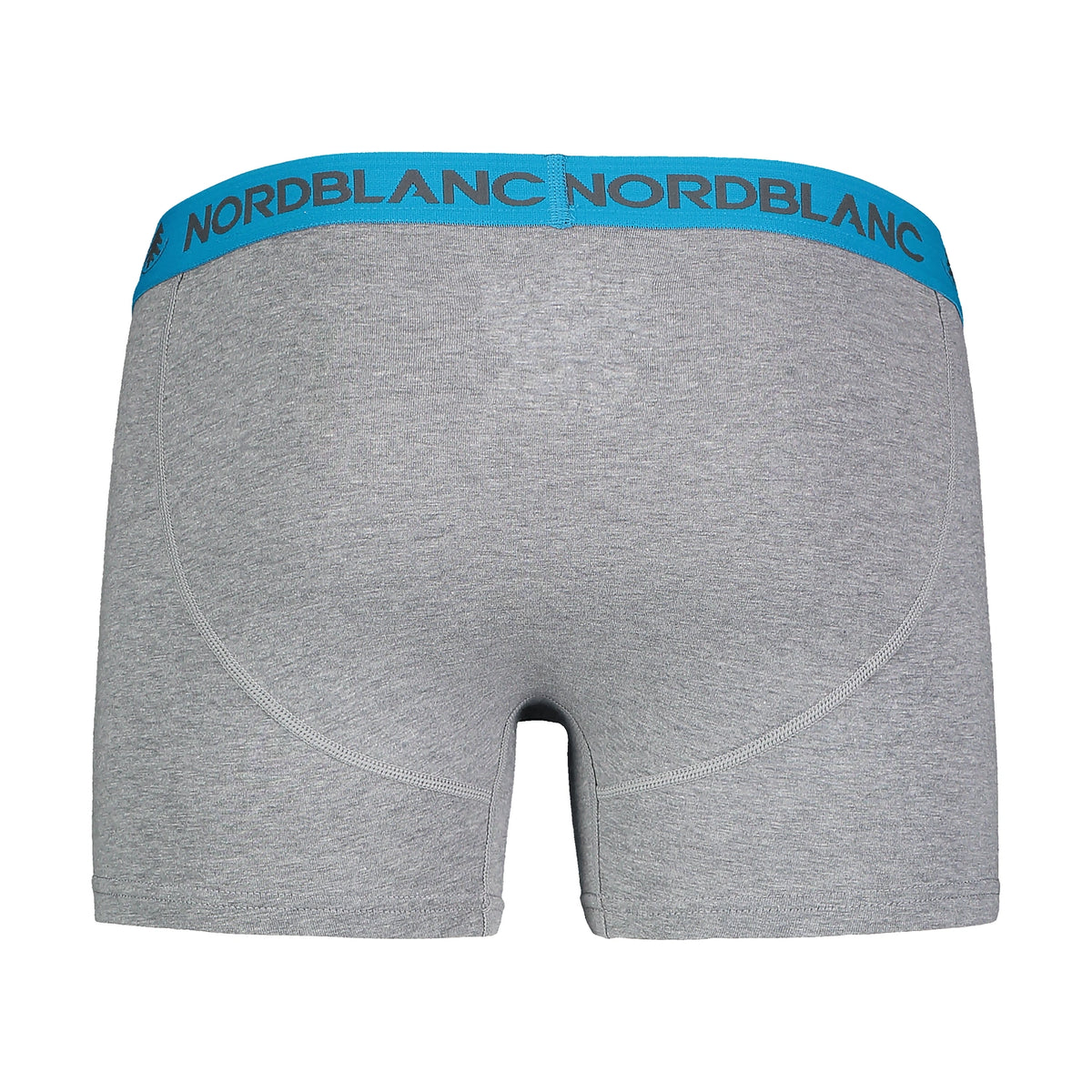Cotton boxer shorts men's - FIERY grey-2