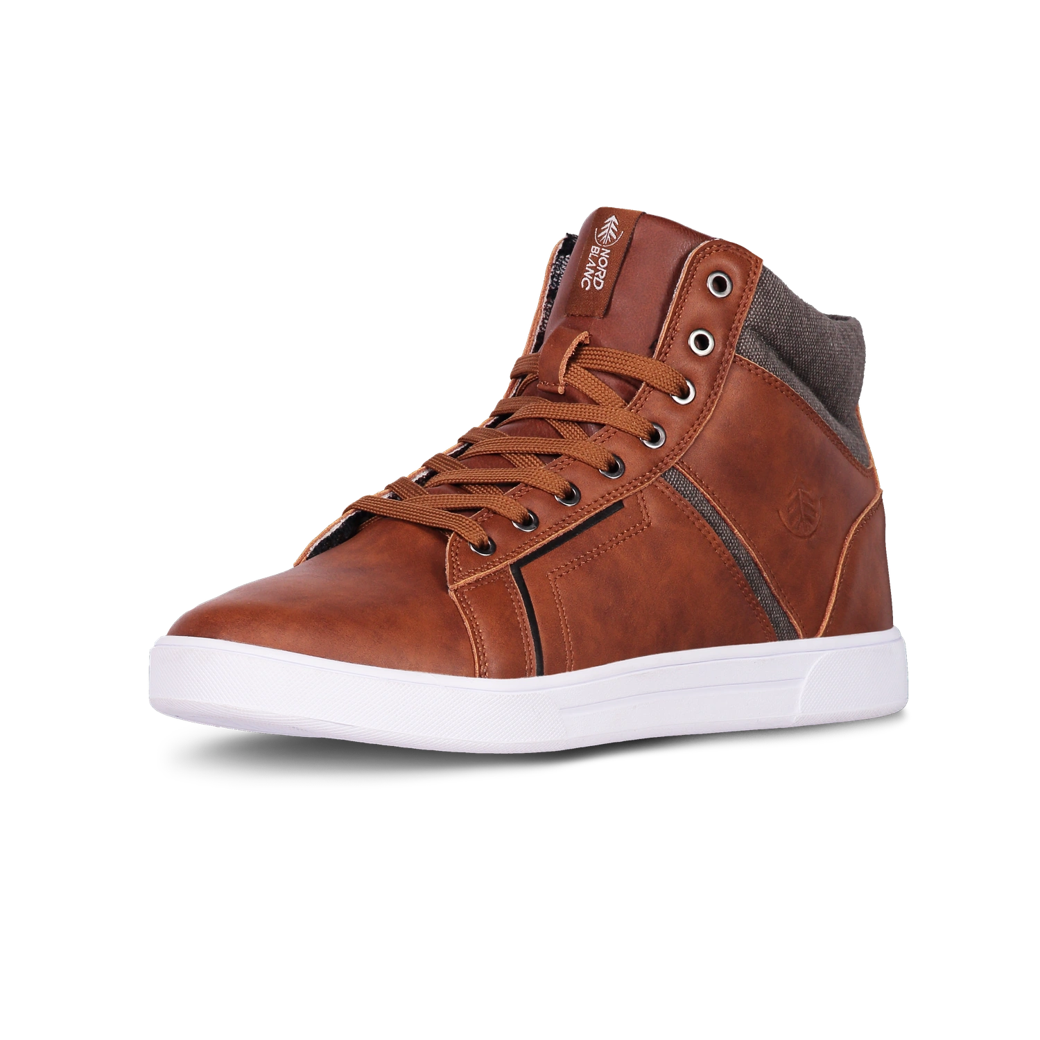 Leather shoes men's - GAZE brown-2