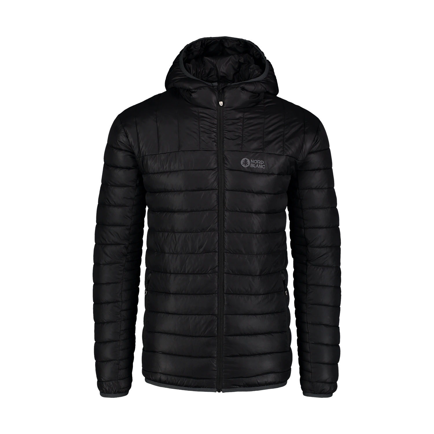 Quilted jacket men's - LEASH black-1