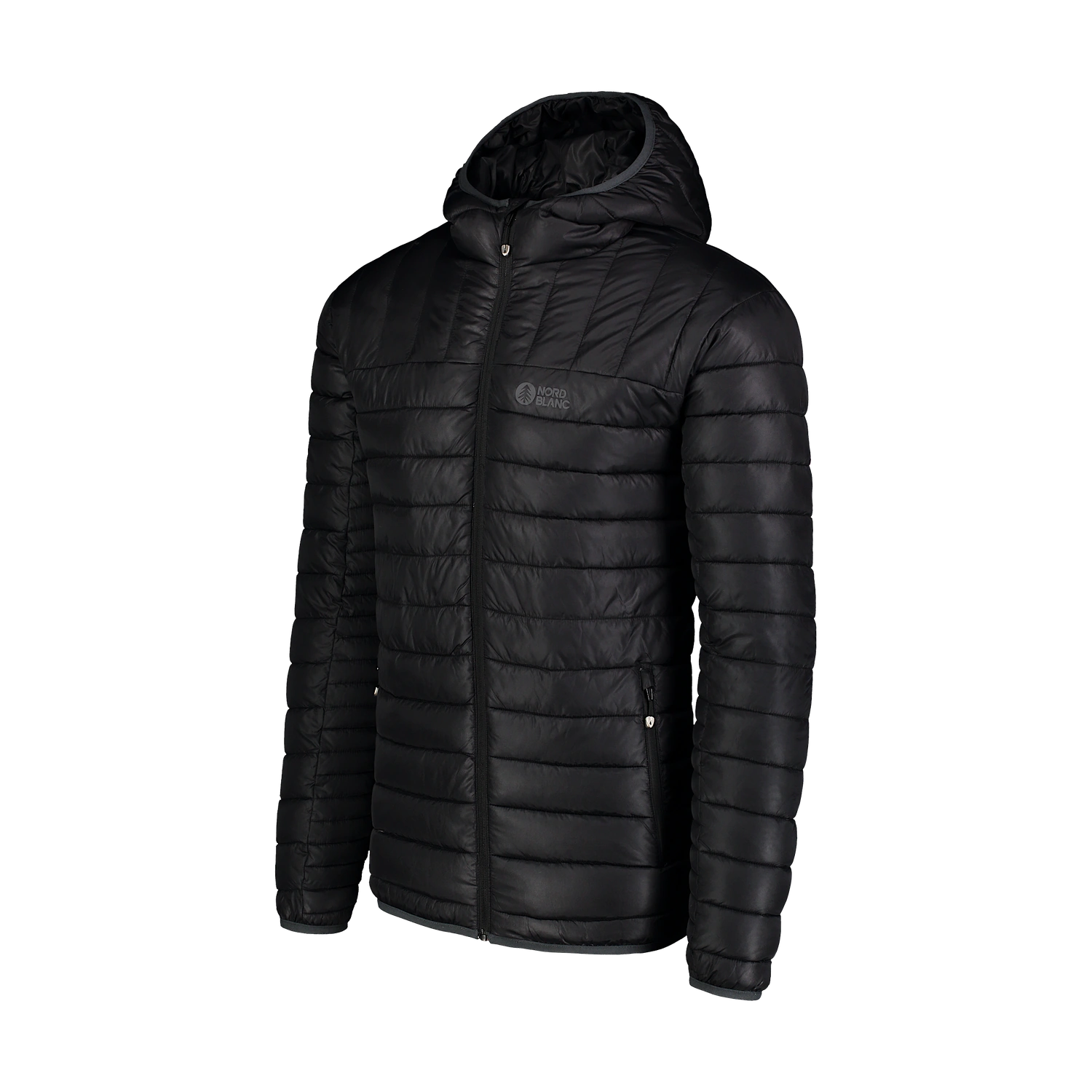 Quilted jacket men's - LEASH black-2