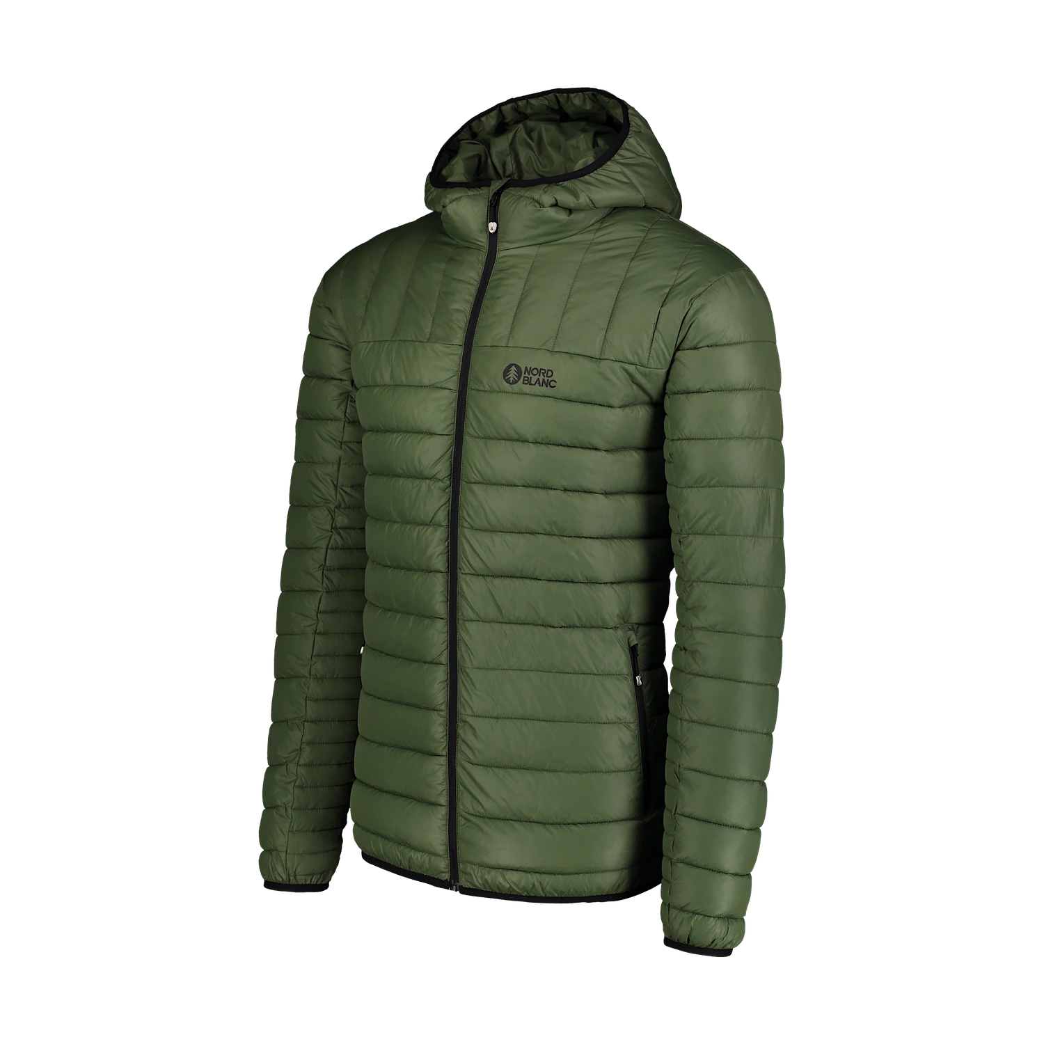 Quilted jacket men's - LEASH khaki-2
