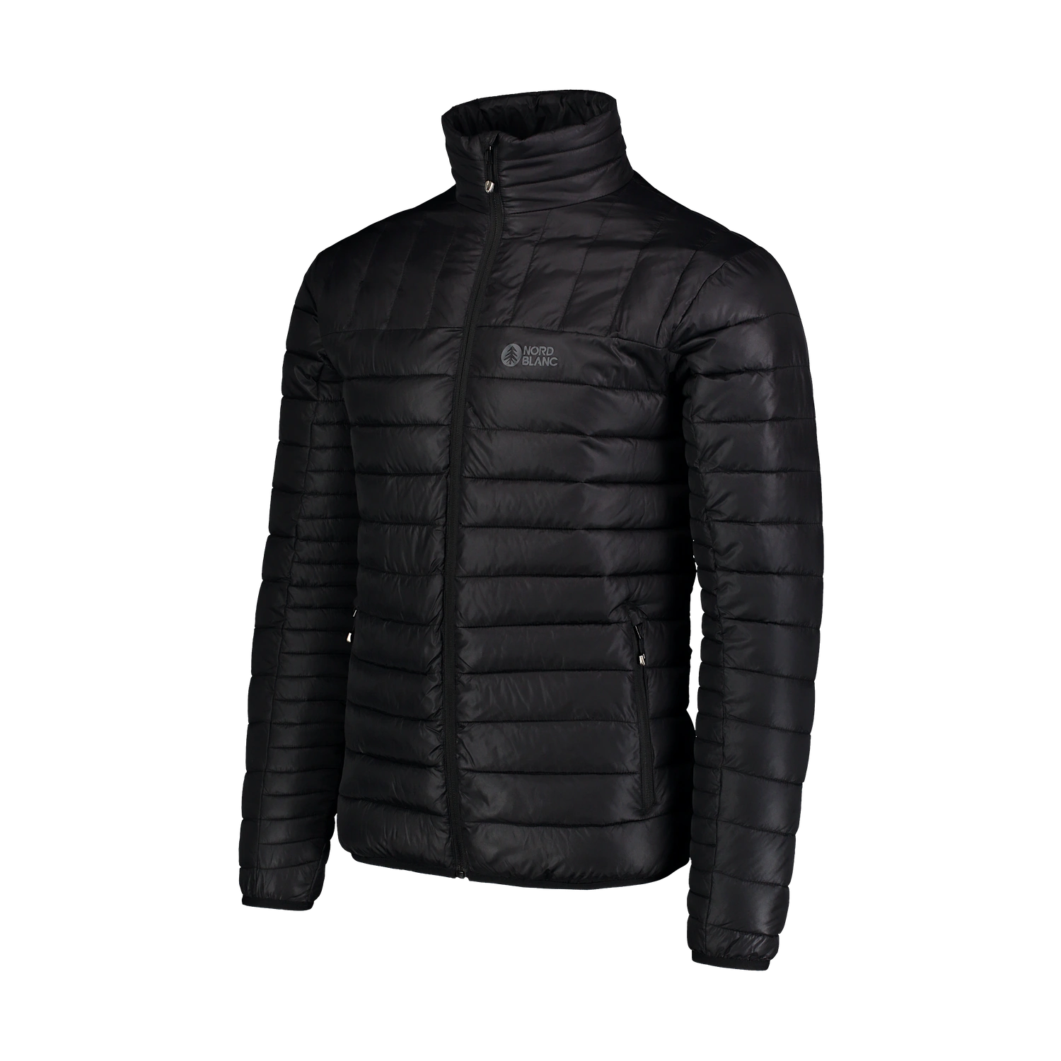 Quilted jacket men's - THAW black-2
