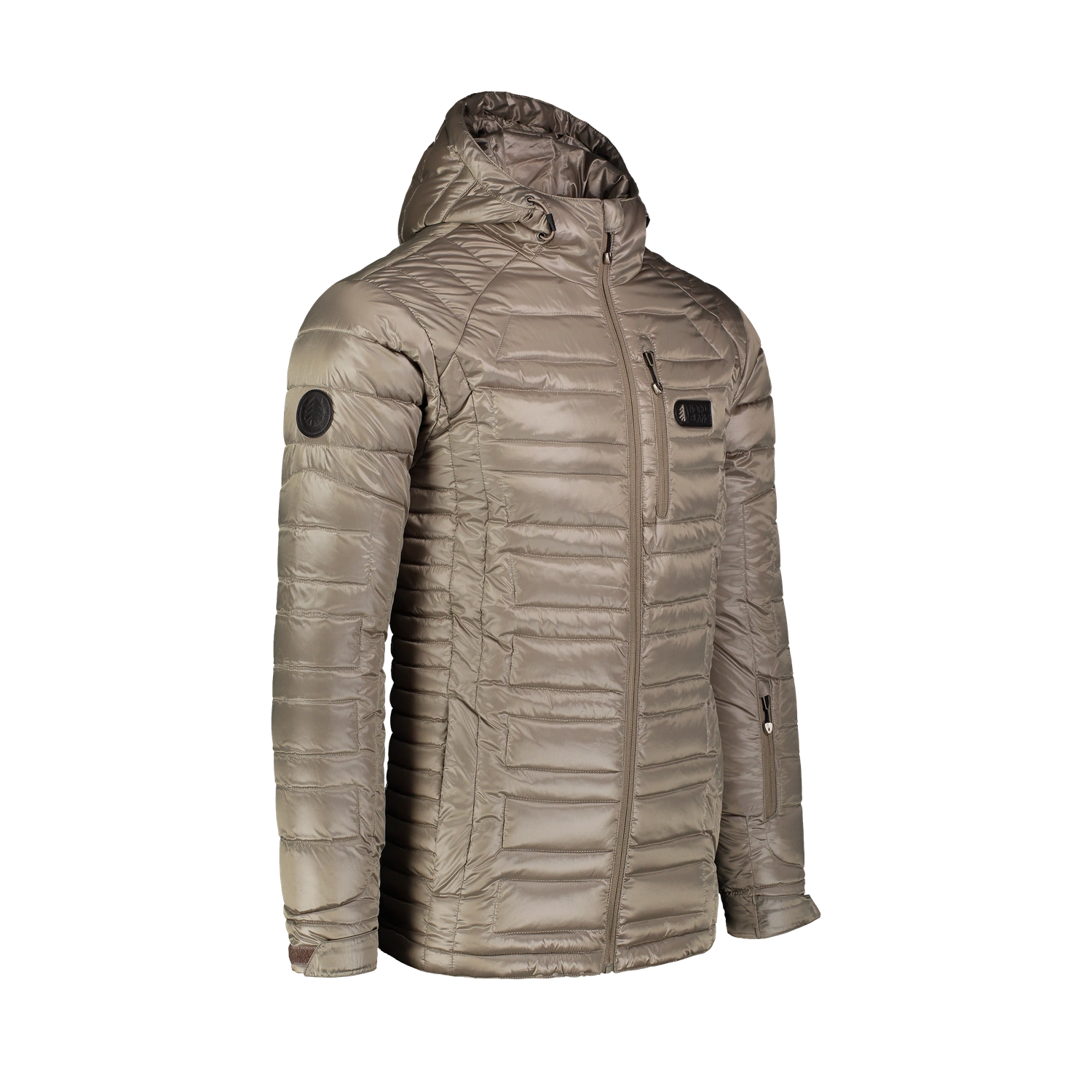 Down jacket men's - CASE beige-2