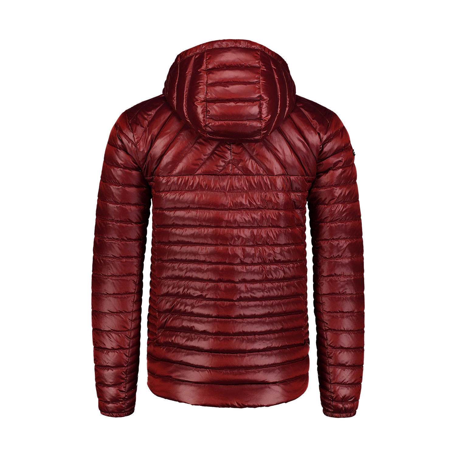 Down jacket men's - PATH wine red-5