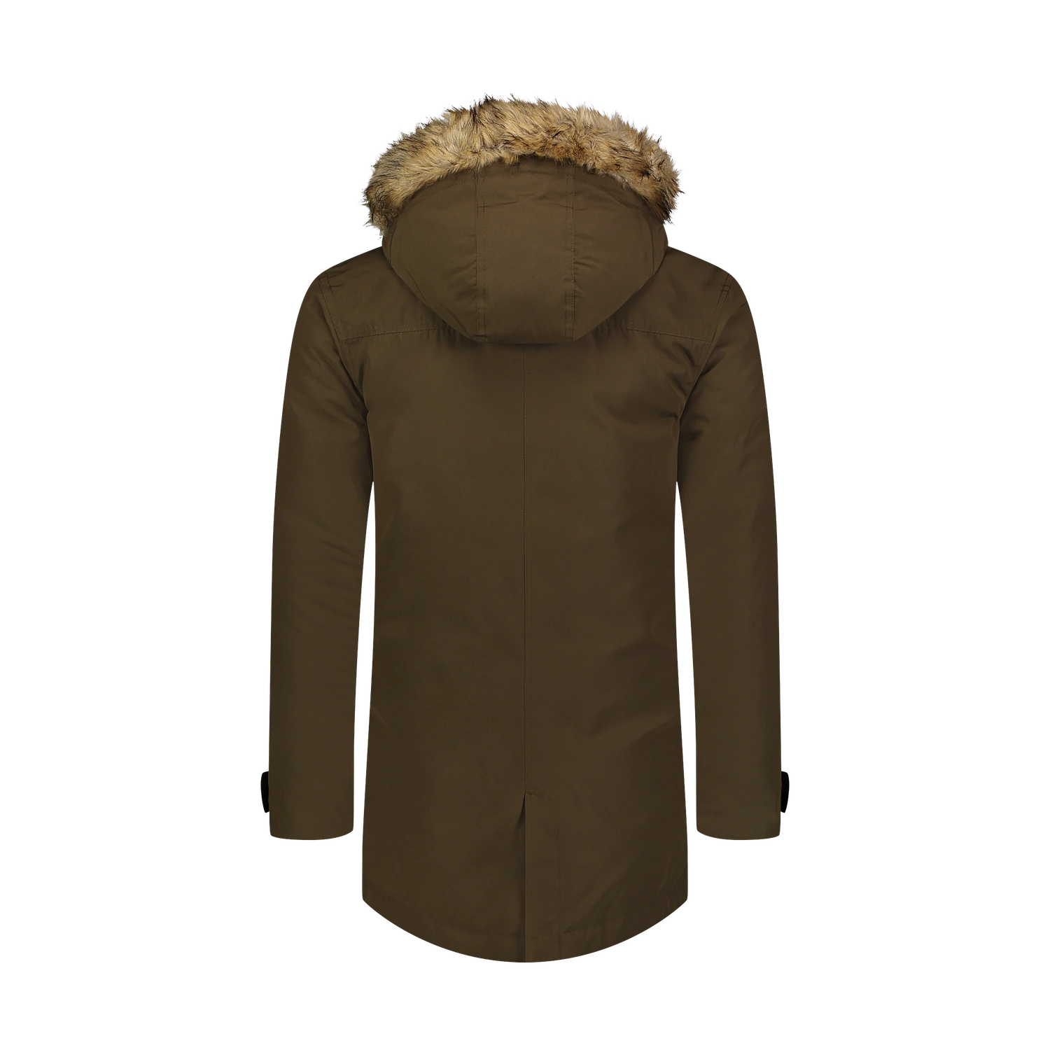 Péřový kabát pánský - STUD khaki-4