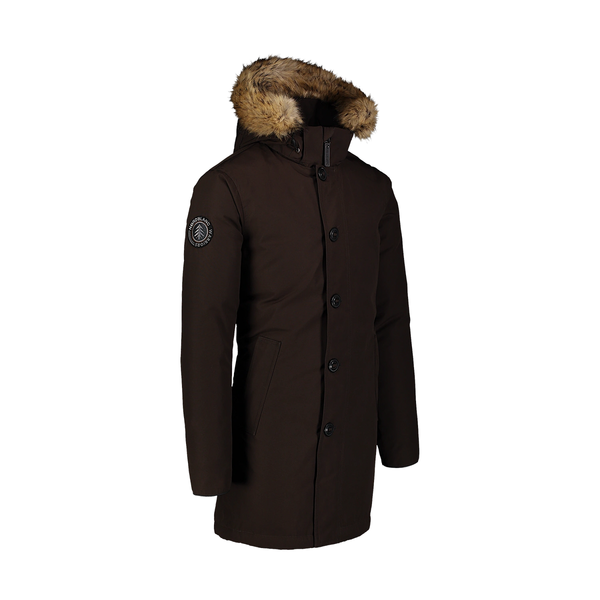 Down parka men's - RELY brown – image 2
