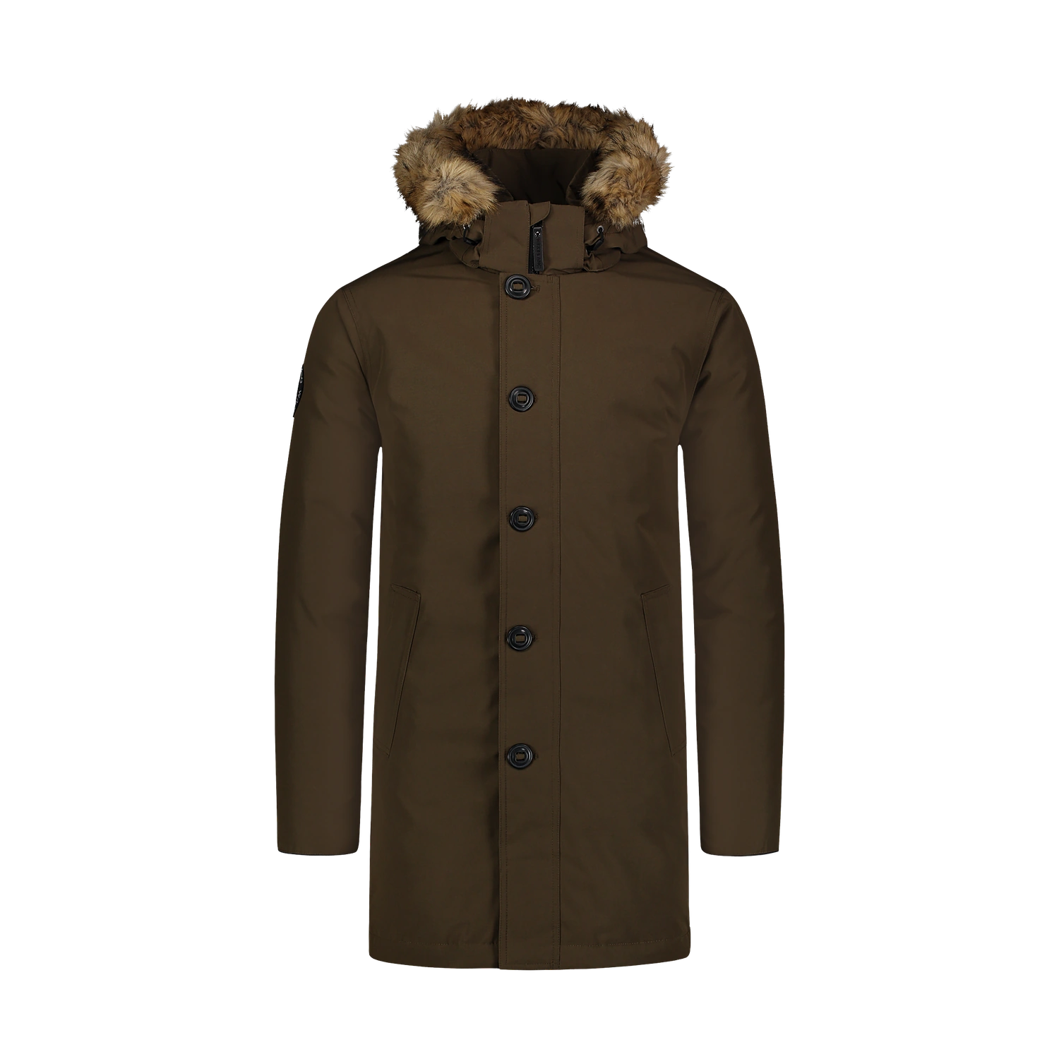 Daunenparka grün Herren - RELY khaki