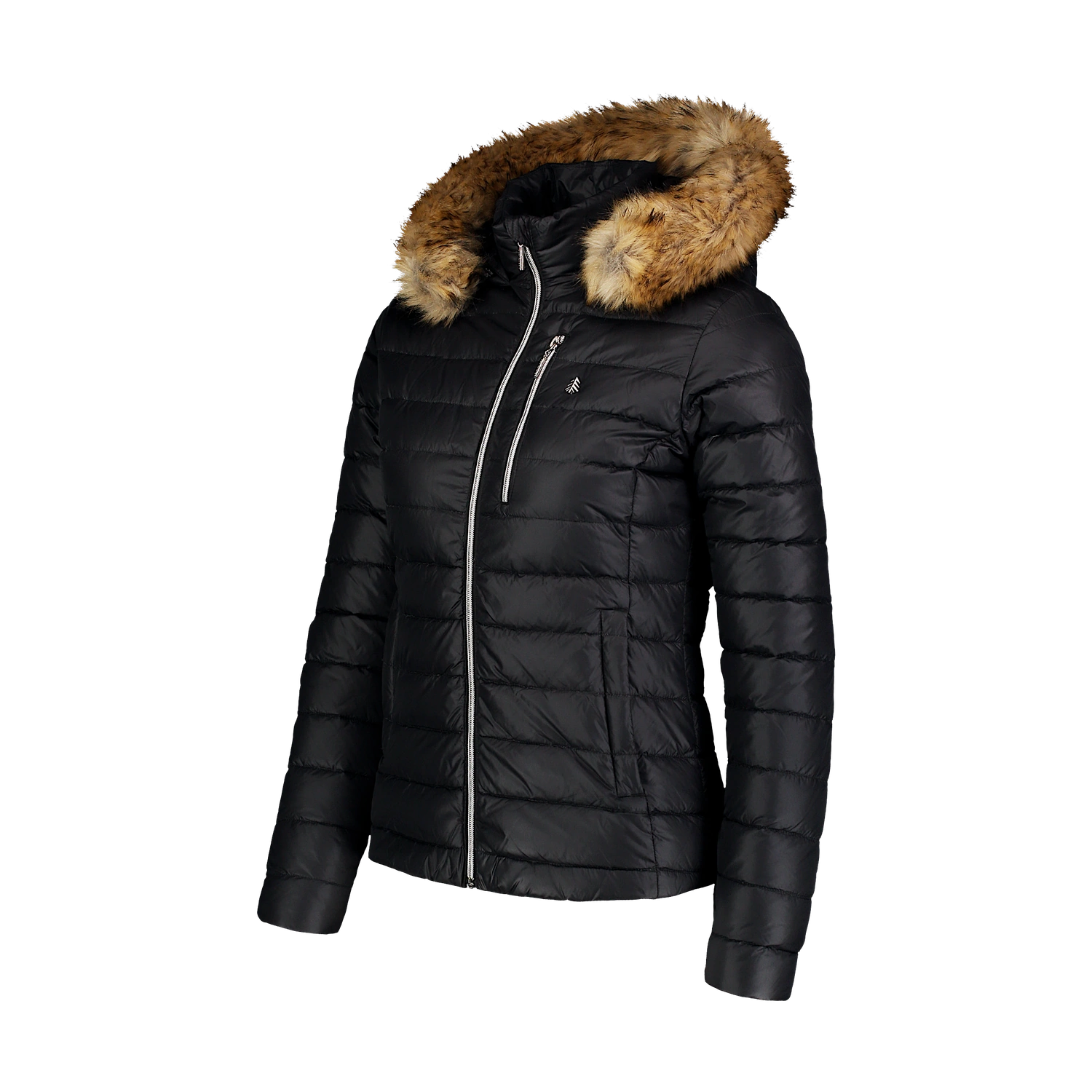 Geacă de puf pentru femei - SWAY neagră-2