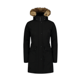 Down parka women's - GELID black
