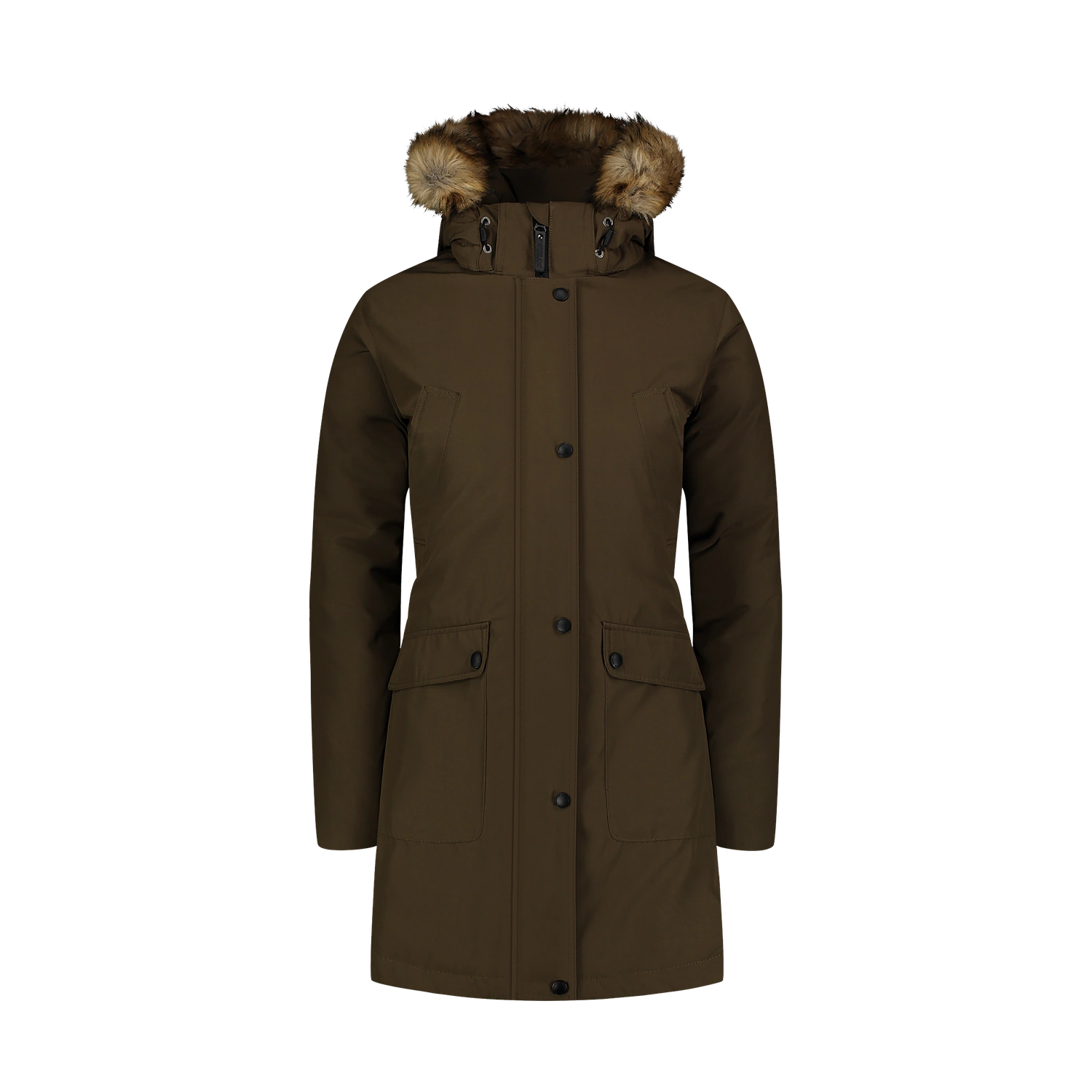 Daunenparka grün Damen - GELID khaki