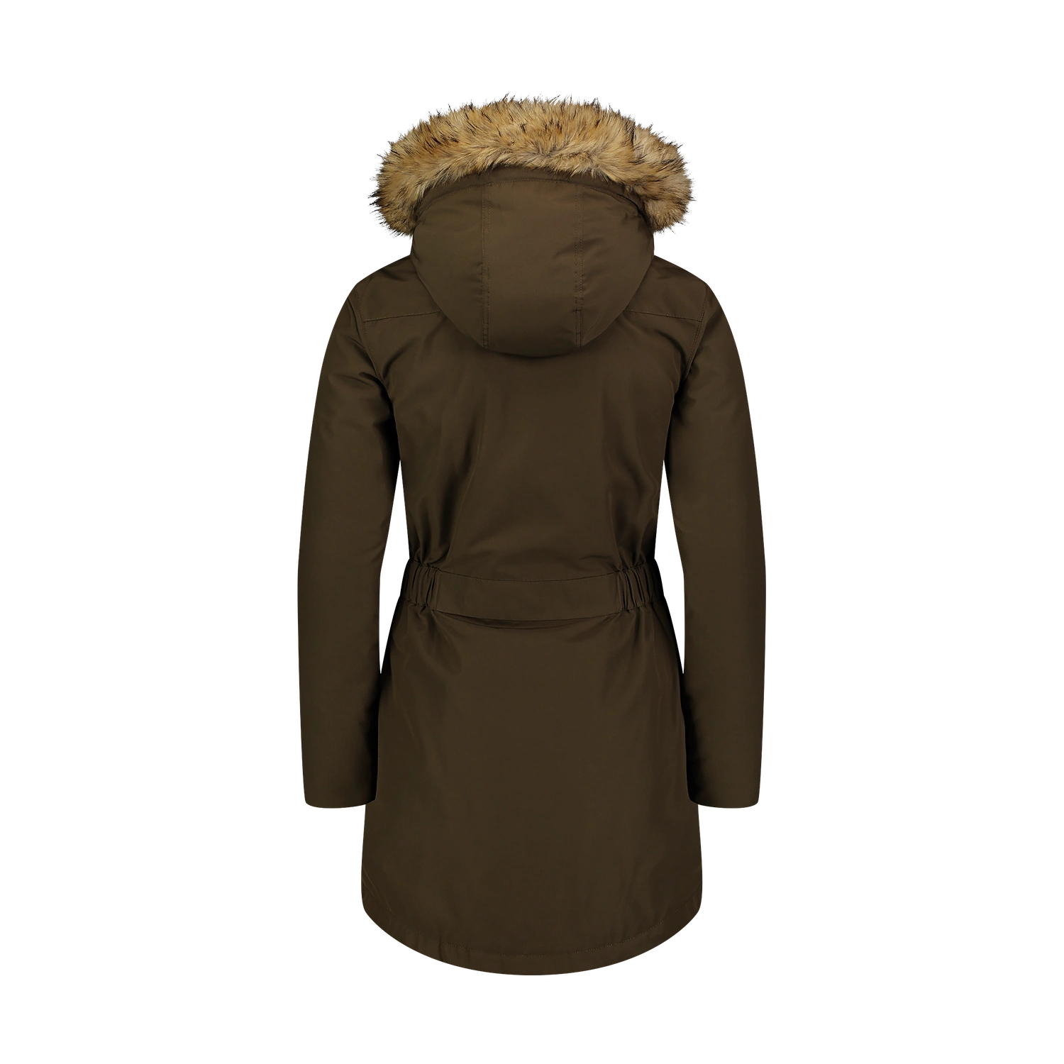 Down parka women's - GELID khaki-3