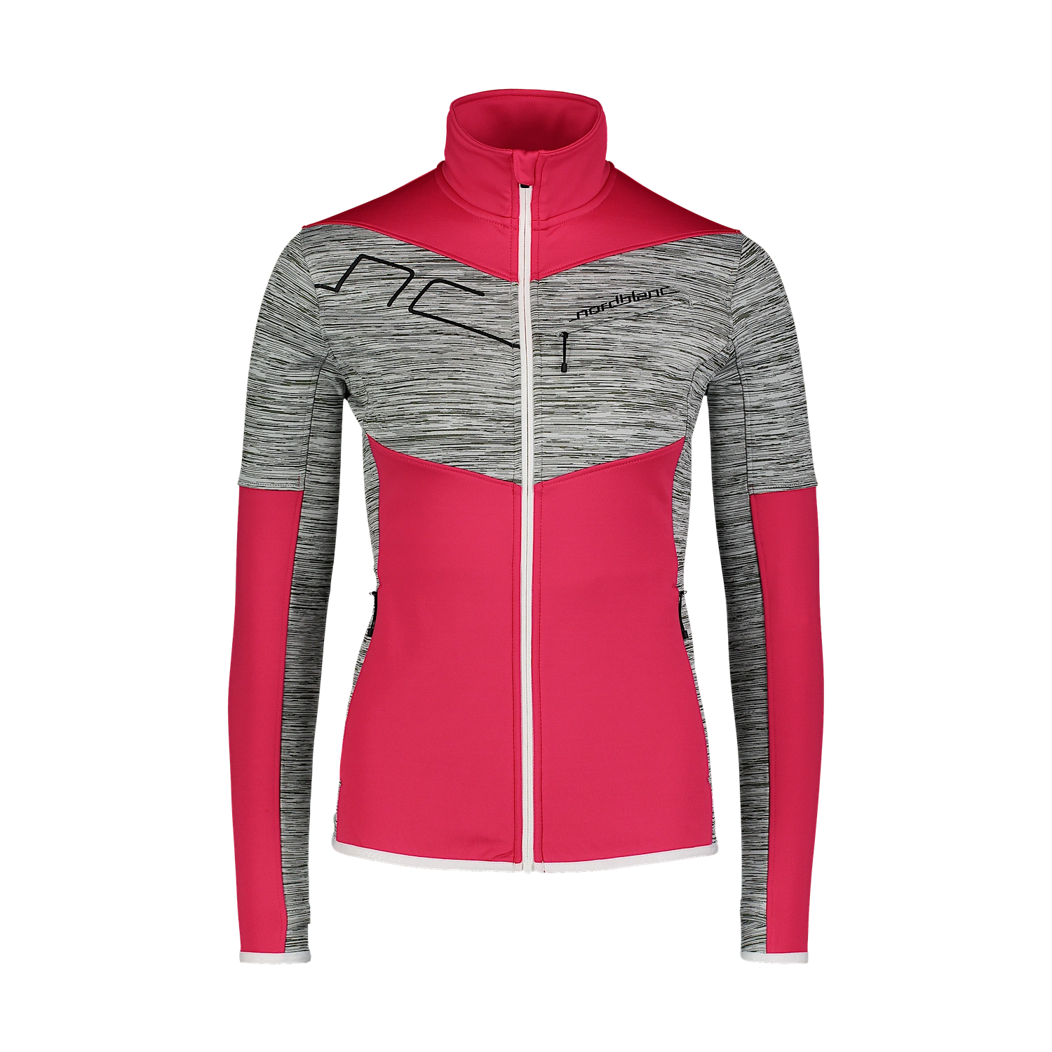 Powerfleecejacke Damen - PARTIAL pink-1