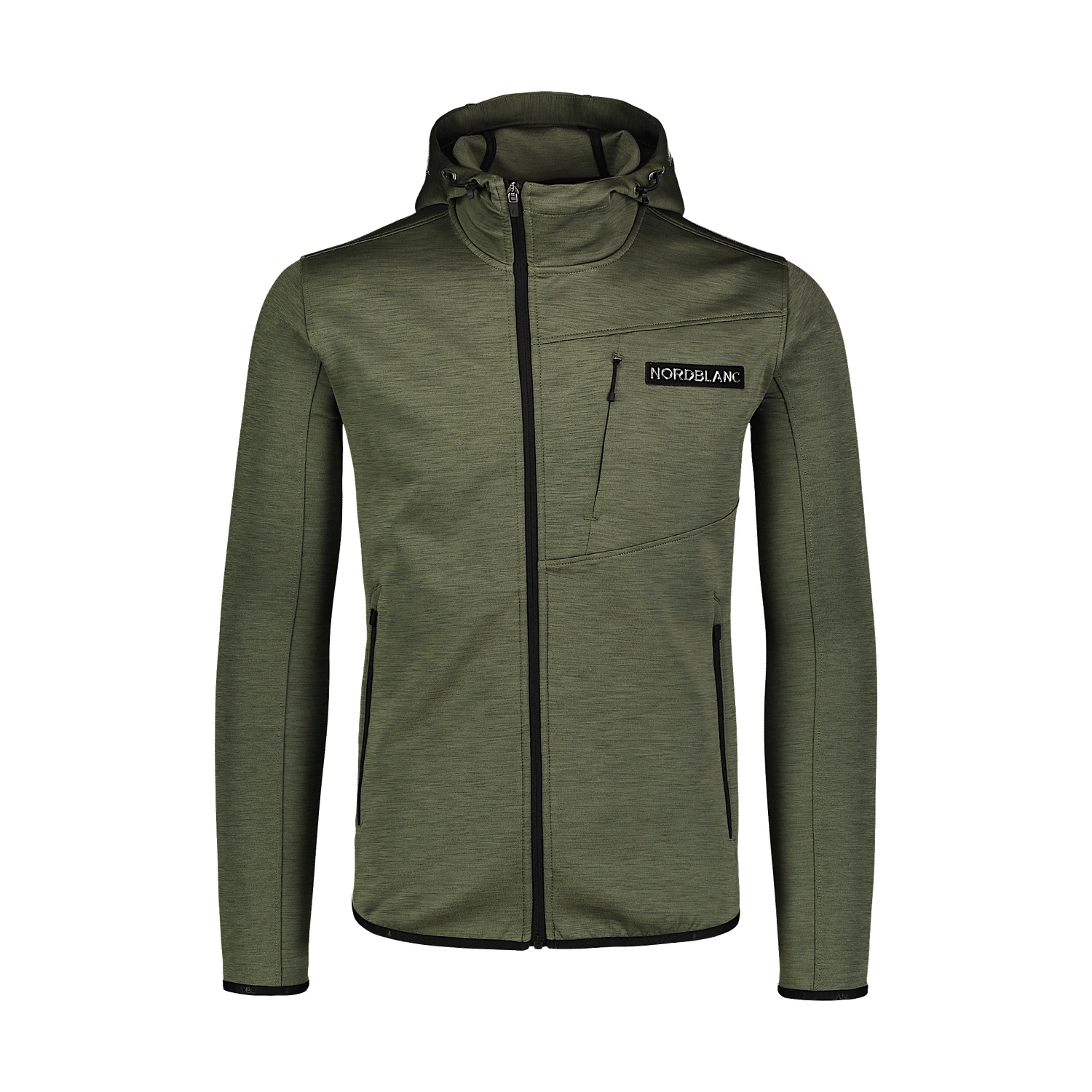 Double face jacket men's - TRAVERSE khaki