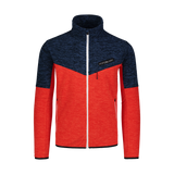 Fleece Sweatjacke Herren - UPTURN rot