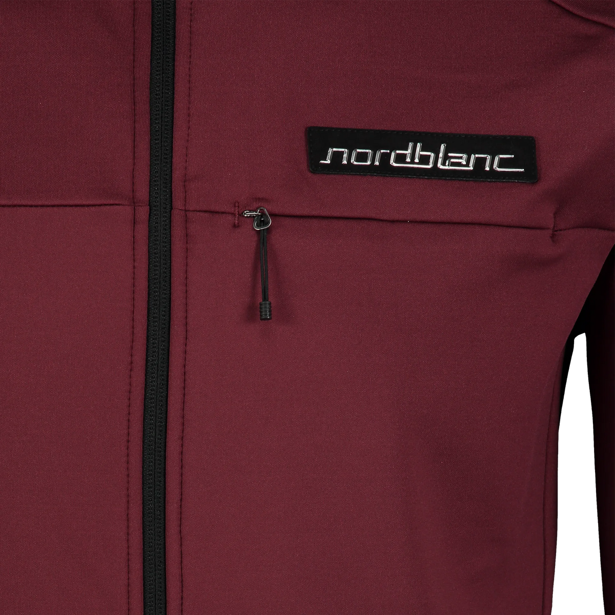 Powerfleece melegítőfelső férfi - SCOPE borszínű-5