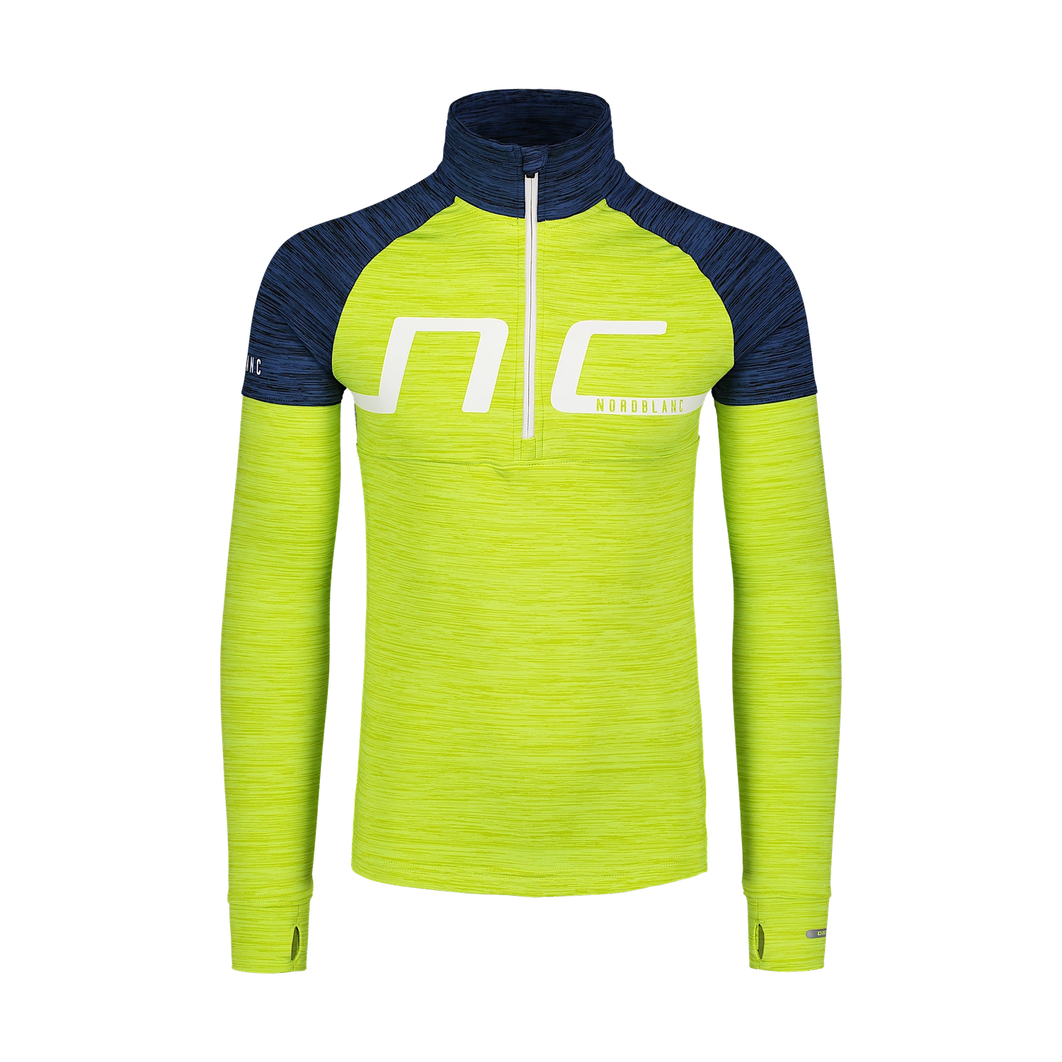 Power fleece pullover men's - GULES green
