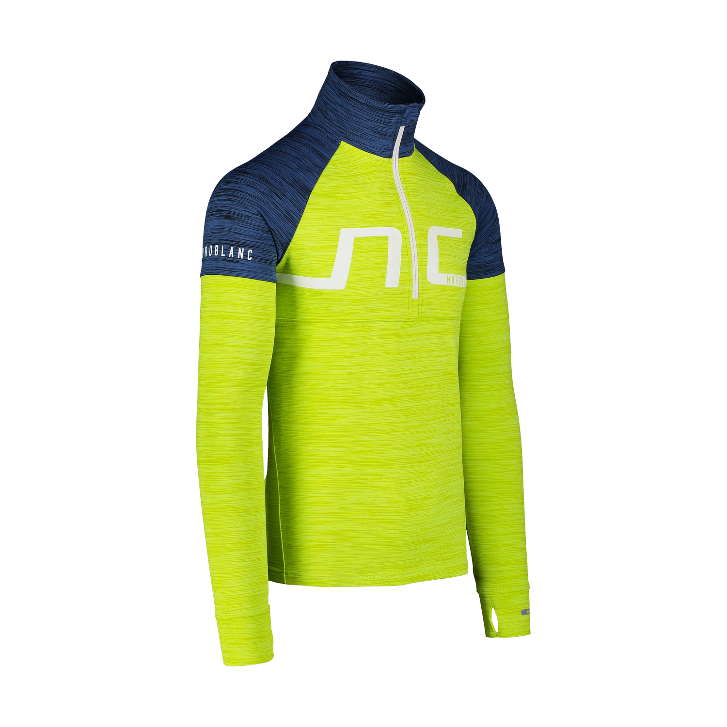 Power fleece pullover men's - GULES green-2