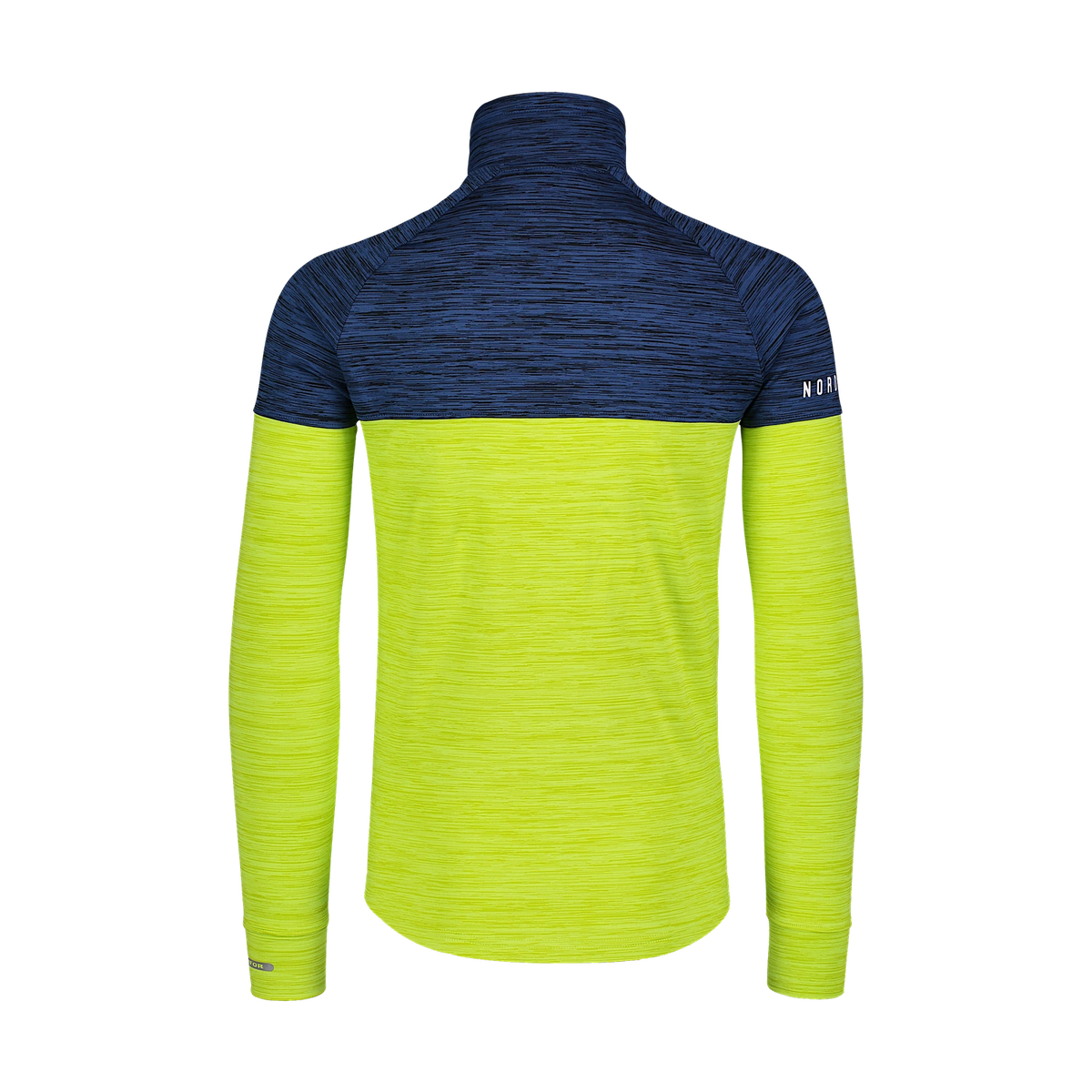 Power fleece pullover men's - GULES green-4