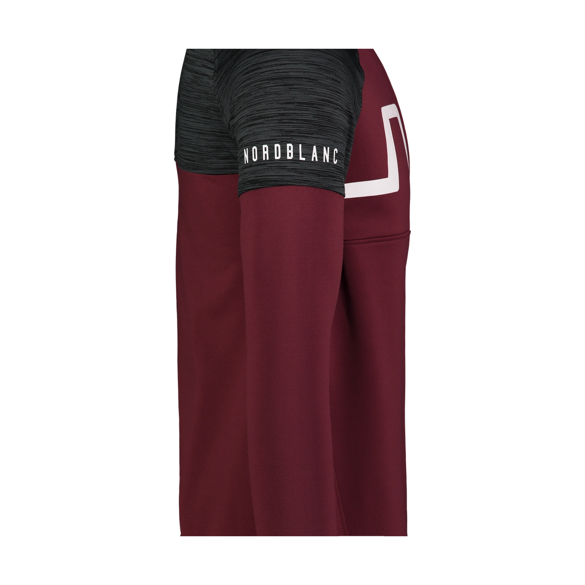 Power- Fleecepullover Herren - GULES weinrot-5