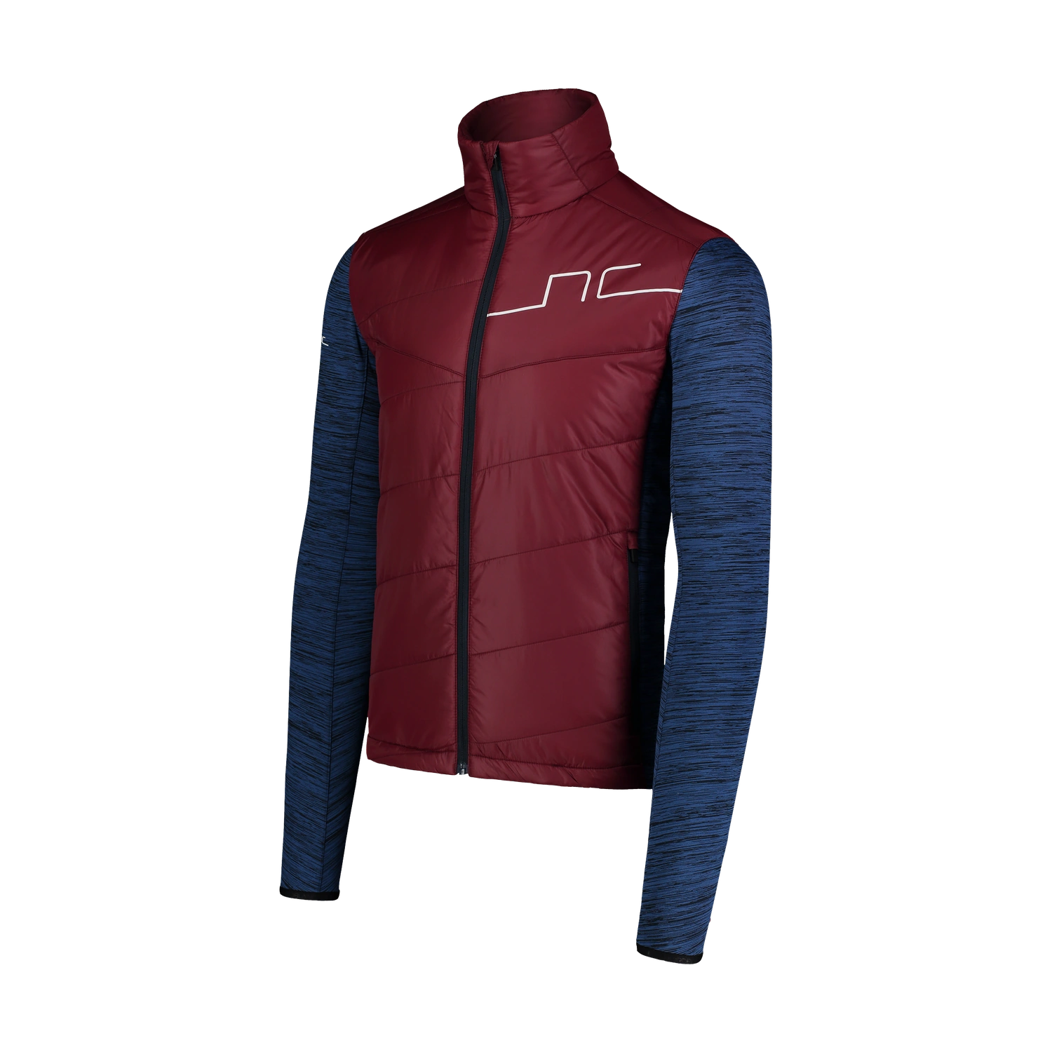 Sports jacket men's - GROOVE wine red-5