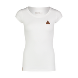 Cotton t-shirt women's - LOWLY white