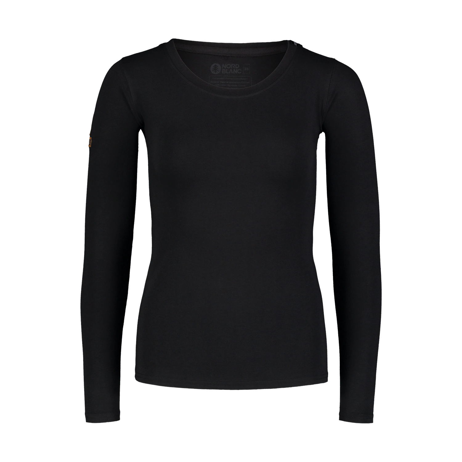Cotton longsleeve women's - PUNY black