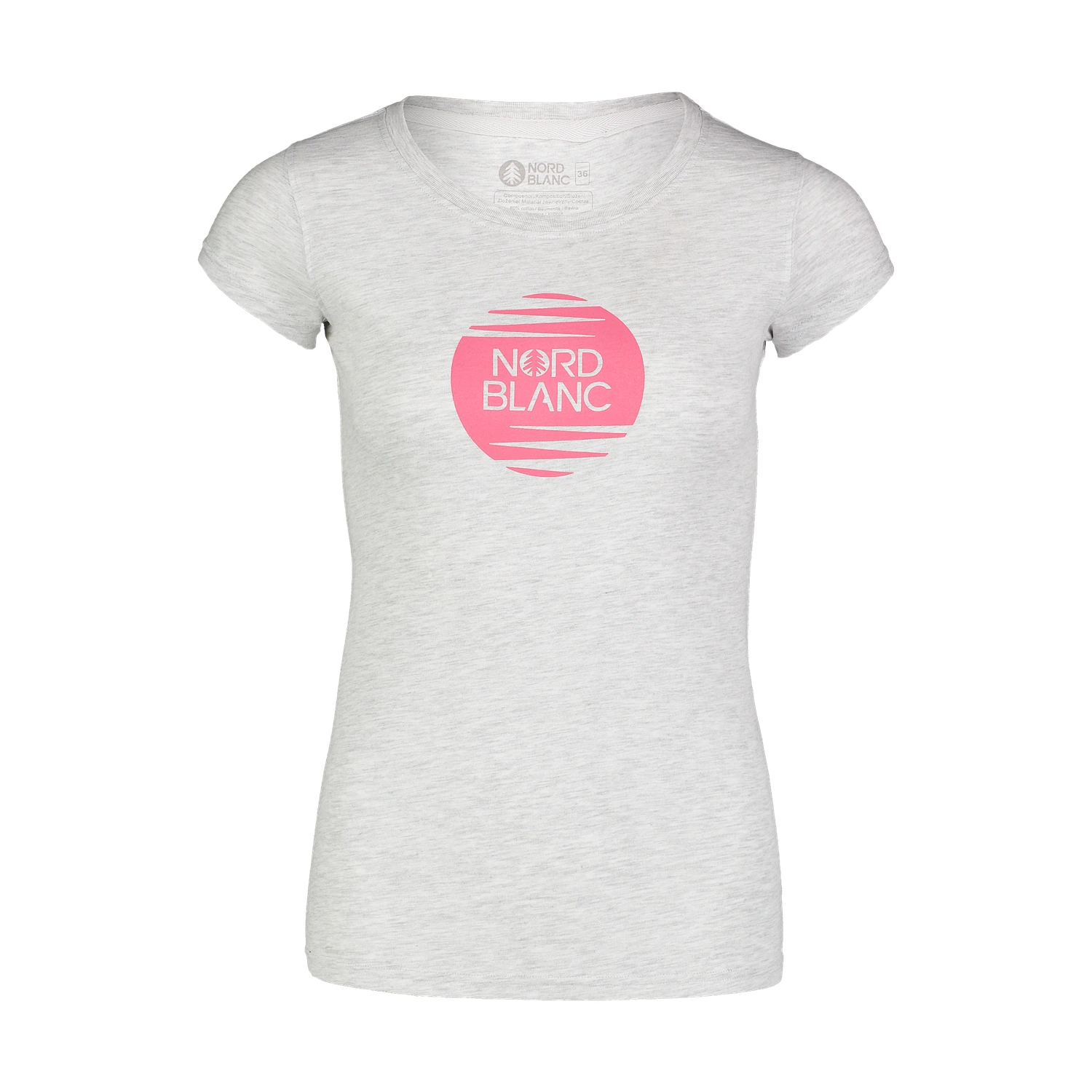 Cotton t-shirt women's - NOTCH grey