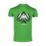 Cotton t-shirt men's - WOODS green