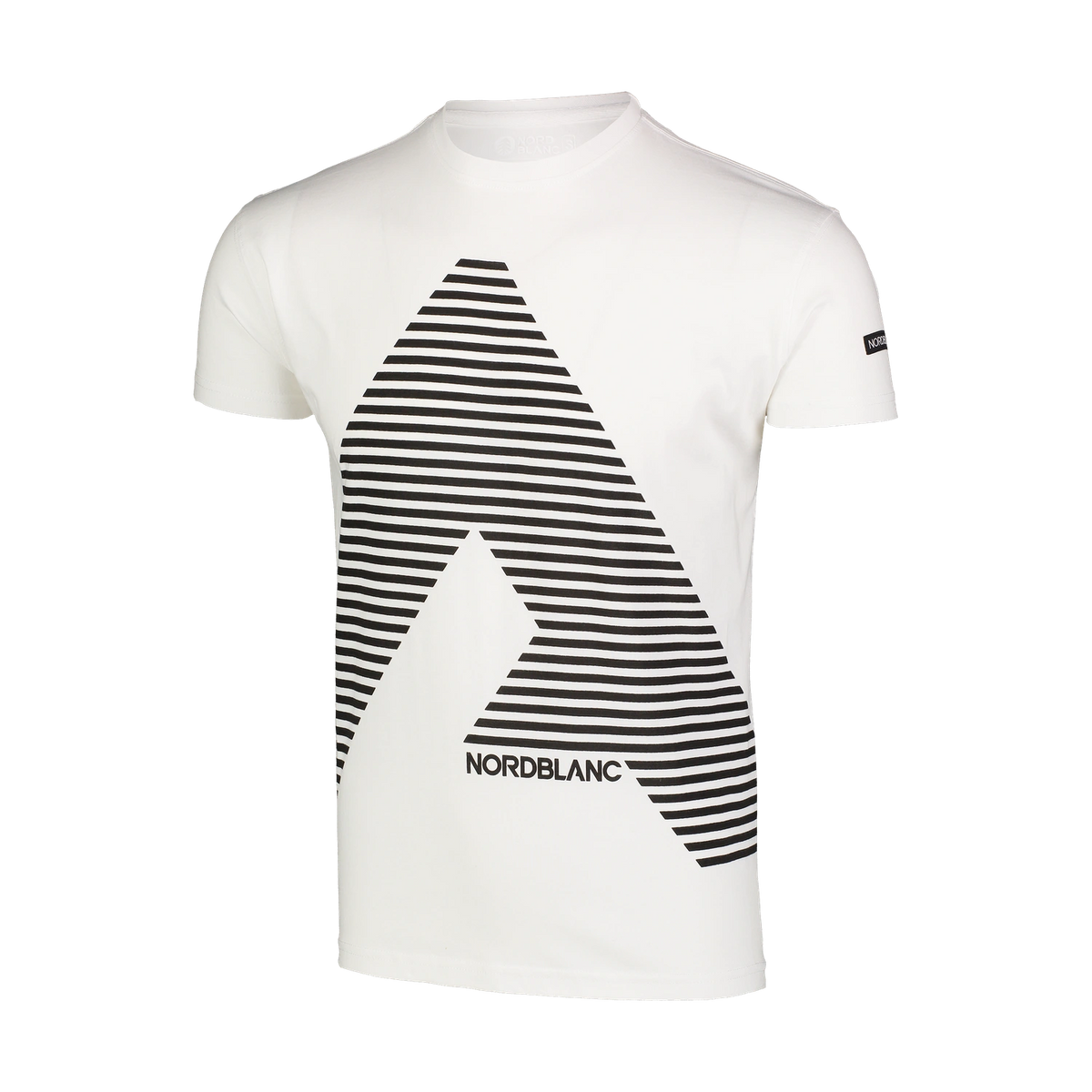 Cotton t-shirt men's - ACHIEVE white-3