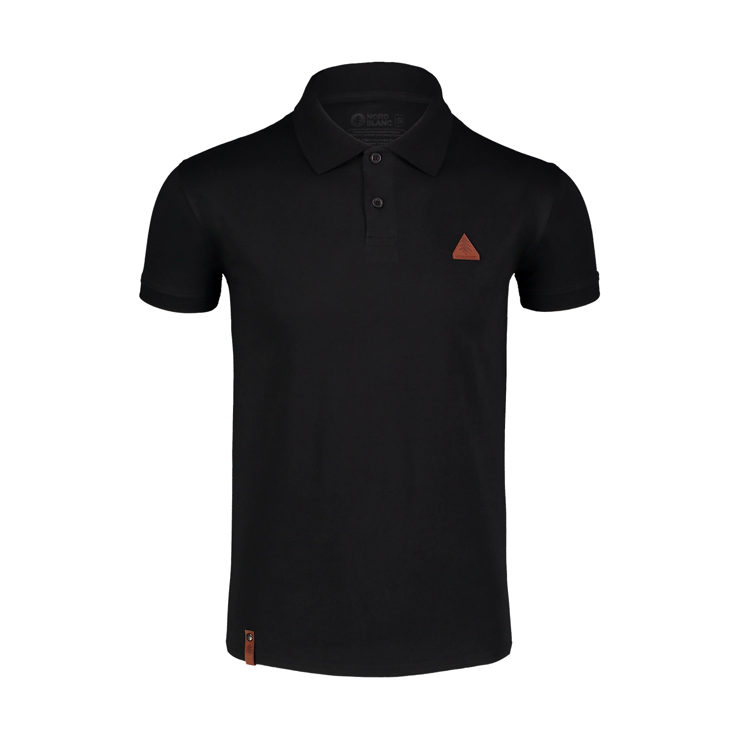 Bombažna polo majica moška - MODIFY črna-1