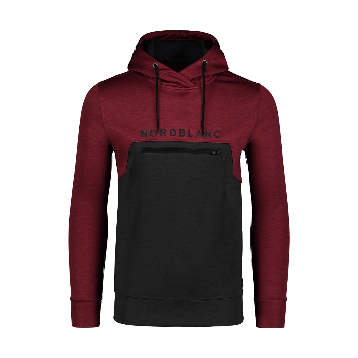 Double face sweatshirt men's - TOTE wine red-1