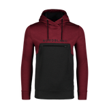 Double face sweatshirt men's - TOTE wine red