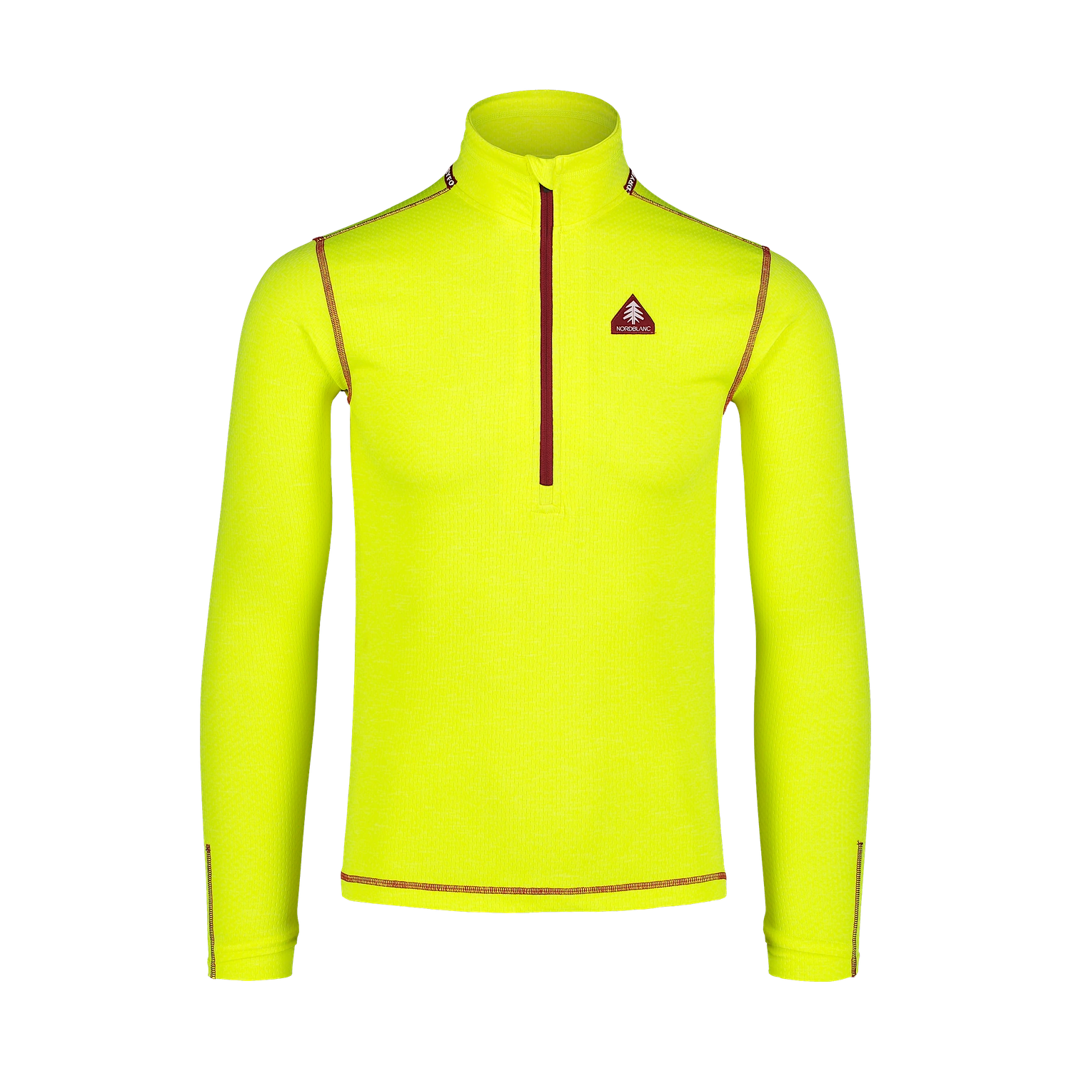 All-year baselayer top men's - TRIFTY yellow
