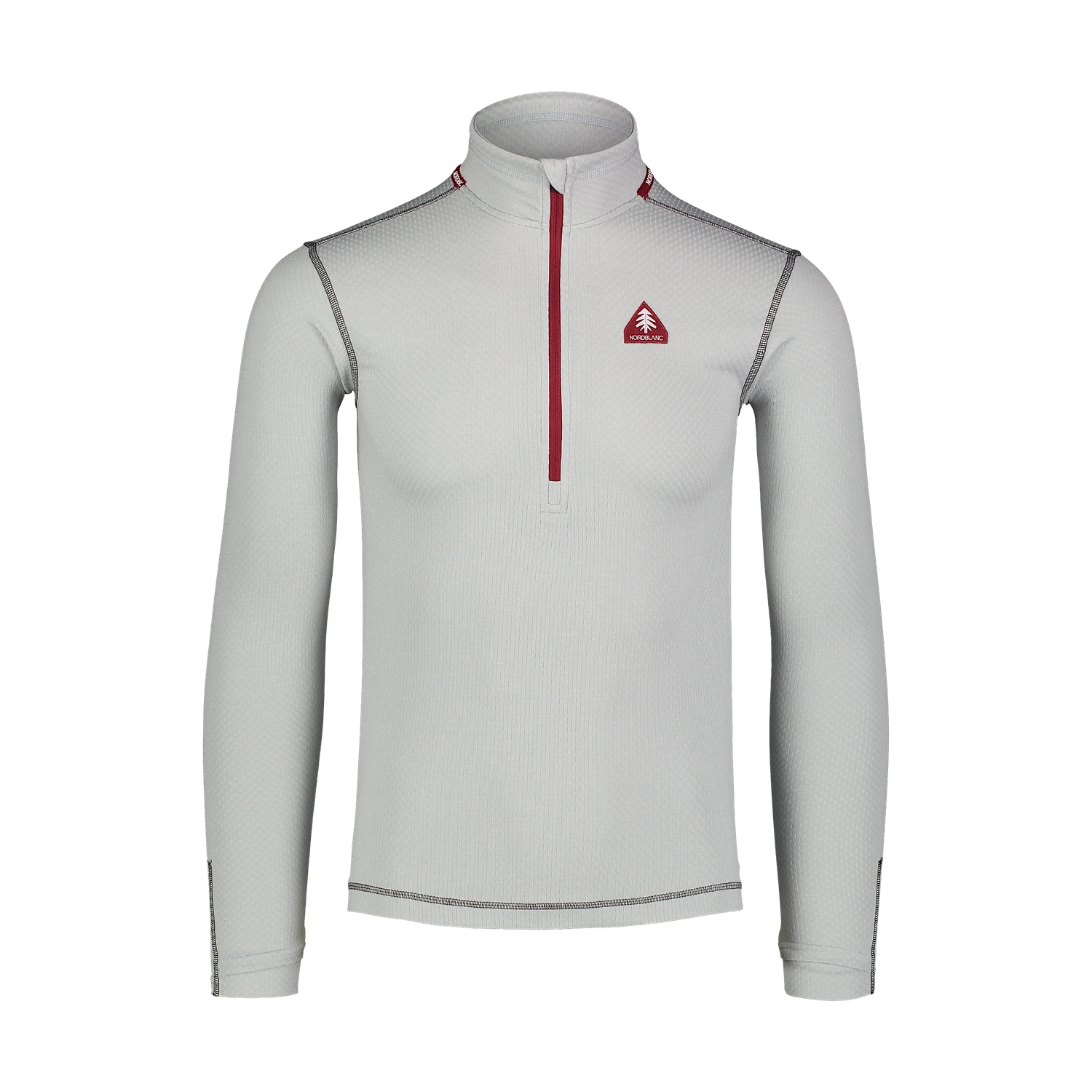 All-year baselayer top men's - TRIFTY grey-1