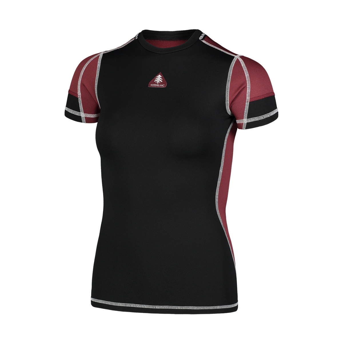 Winter baselayer top women's - FOLD black-2