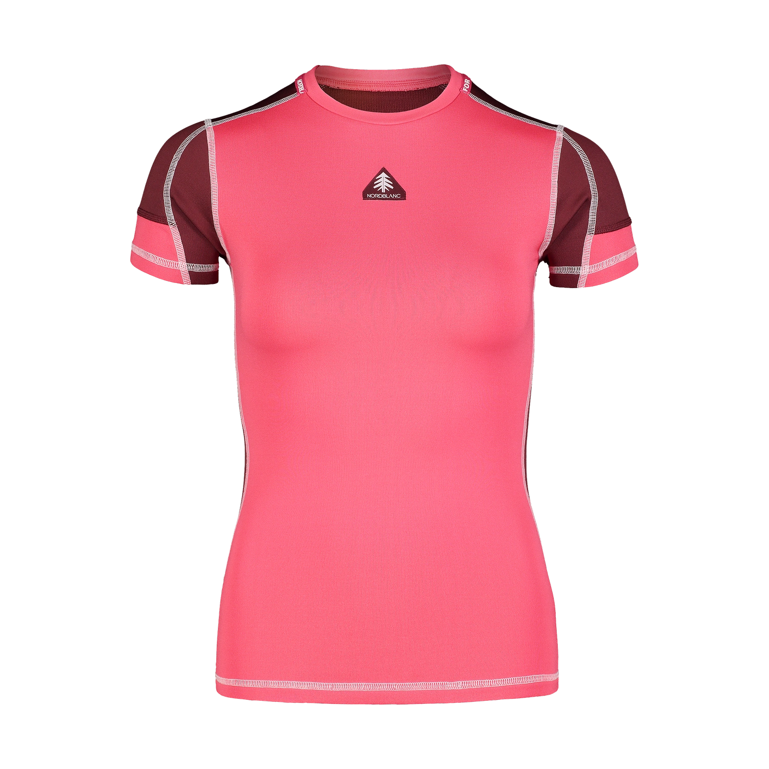 Winter baselayer top women's - FOLD pink-1