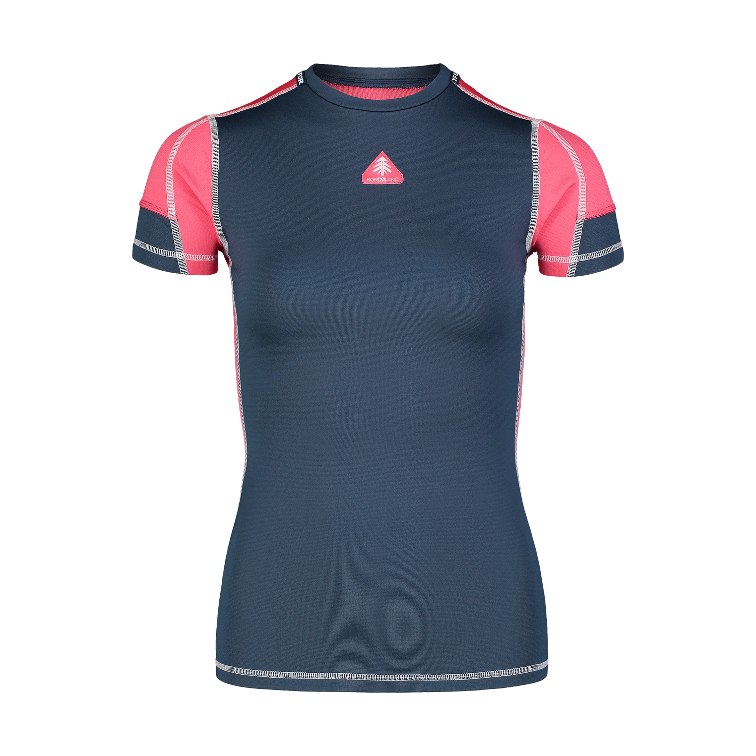 Winter baselayer top women's - FOLD blue-1