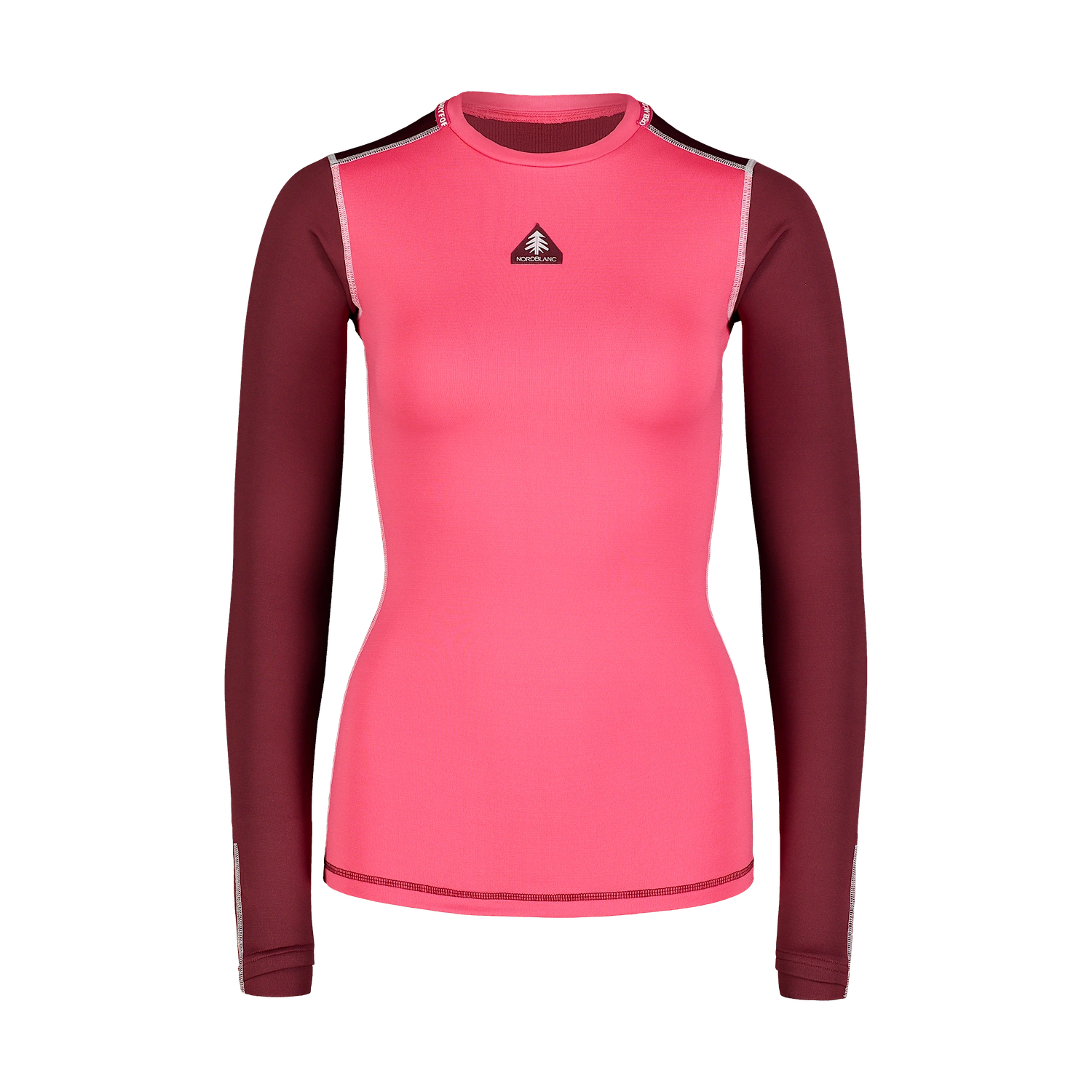 Winter baselayer top women's - PLY pink