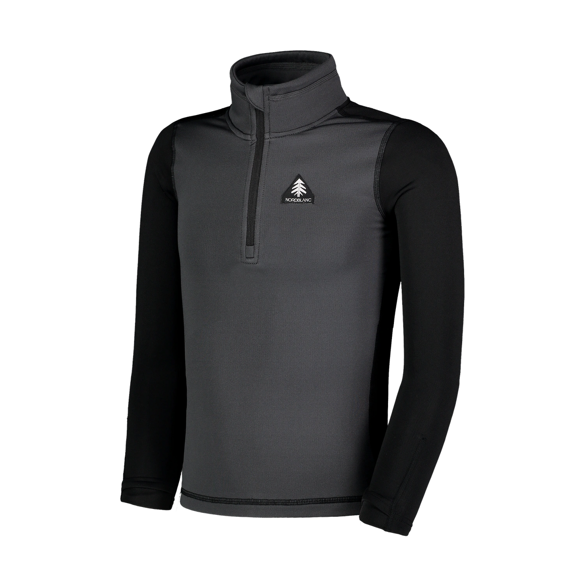 Winter baselayer top kid's - WINCE grey – image 2
