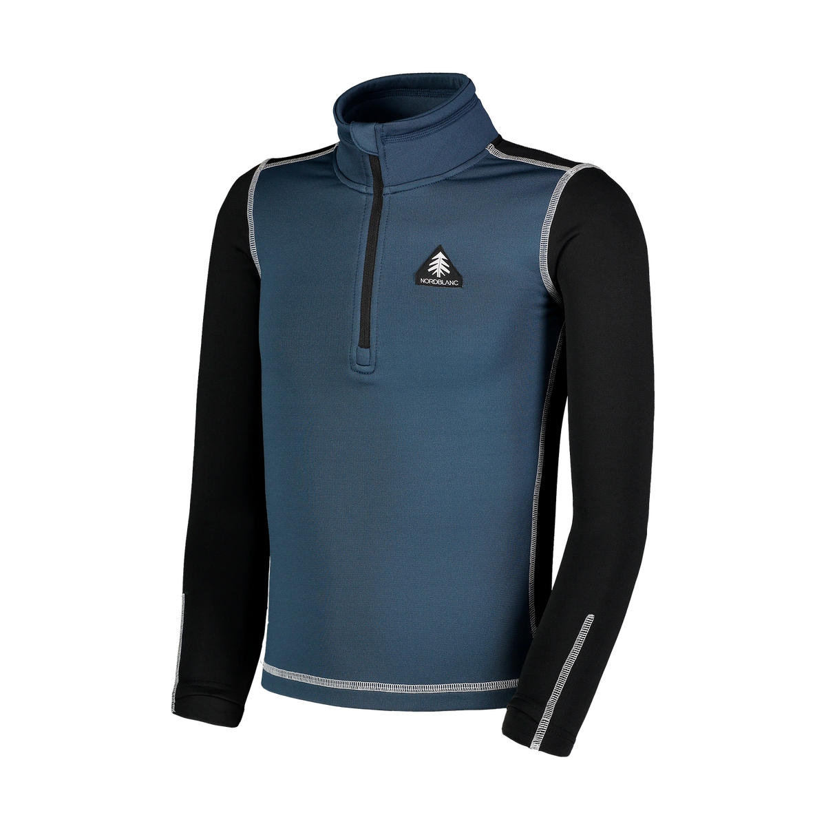 Winter baselayer top kid's - WINCE blue – image 2