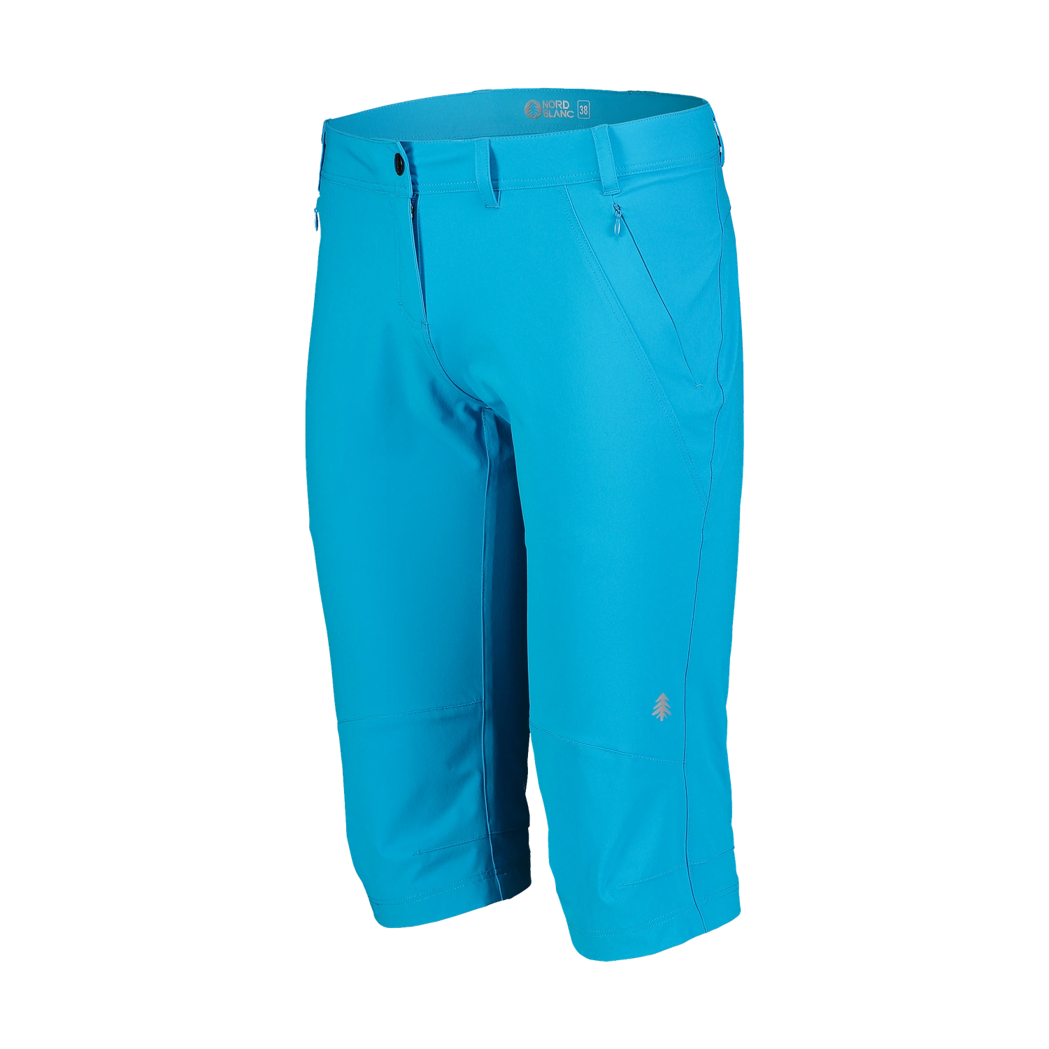 Pantaloni scurți outdoor pentru femei - VENERATE albaștri-2