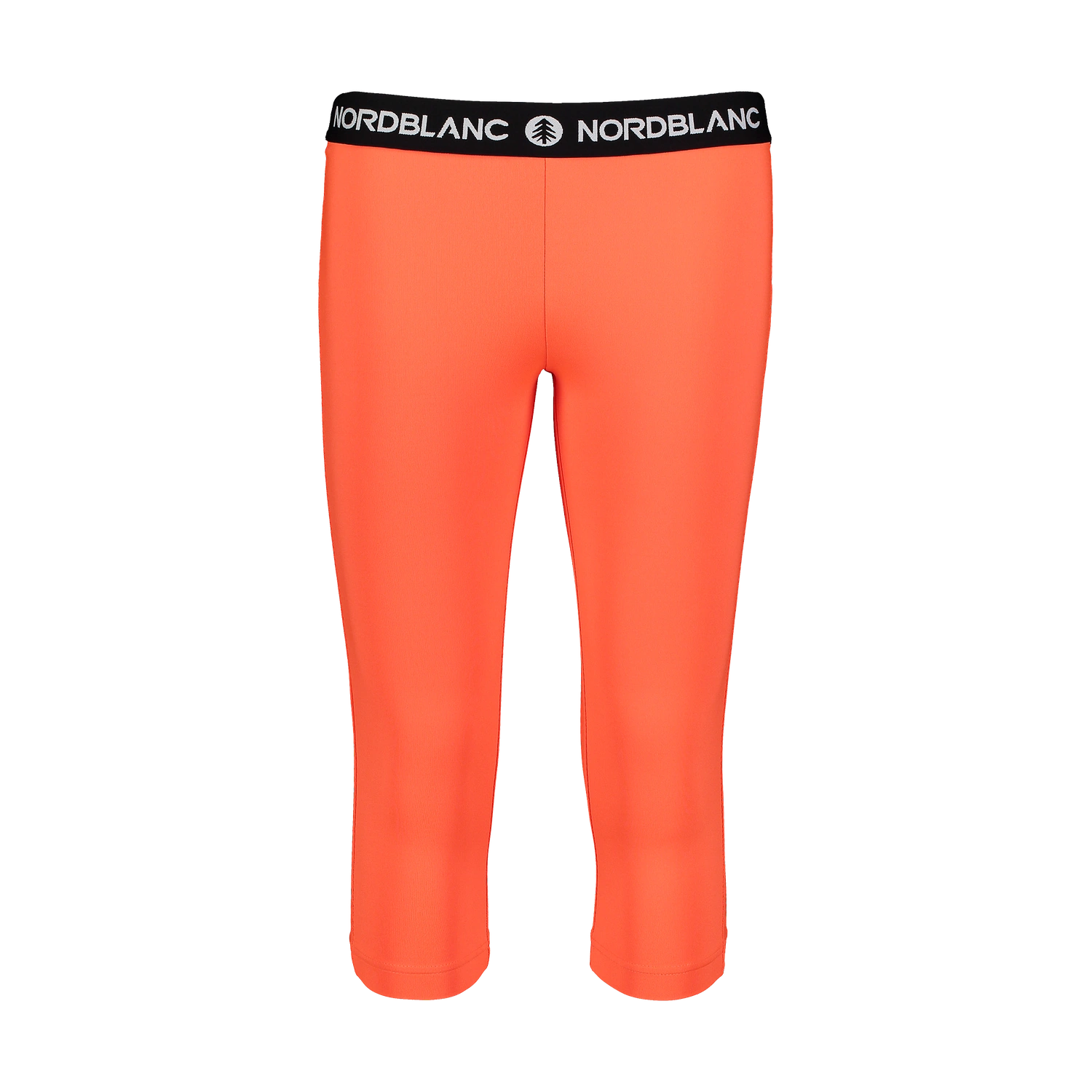 3/4 sports leggings women's - TENUITY orange-1