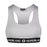 Fitness podprsenka dámská - MOVABLE světle šedá
